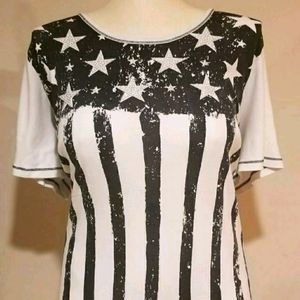 CJ Banks short sleeve top